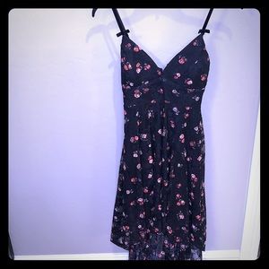 floral cocktail dress